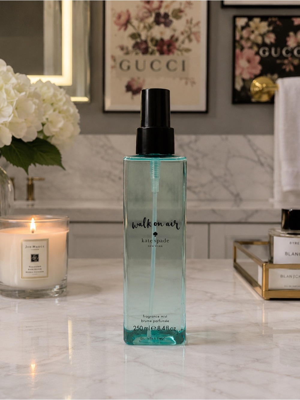 KATE SPADE Walk On Air Fragrance Mist 8.4 oz 250 mL Fresh Floral RARE